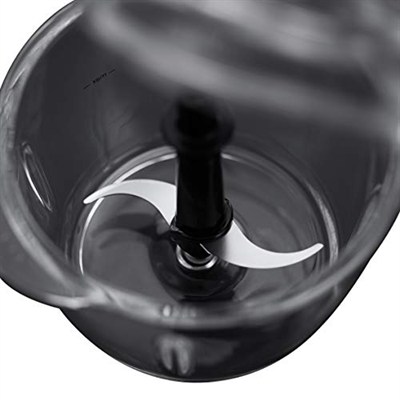 Russell Hobbs 24662-56 elektrikli mini parçalayıcı [saklama kapağı dahil cam kap] mat siyah (500 ml, sebze parçalayıcı, mikser, çoklu ve evrensel parçalayıcı, sebze, meyve ve et için)