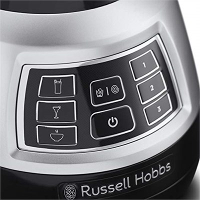 Russell Hobbs 25720-56 Velocity Pro 1000 W Blender, Cam (7 Ayar: 3 Hız Kademesi + IceCrush + Smoothie, İçecek ve Çorbalar İçin 3 Program) 1,5 L Kapasite