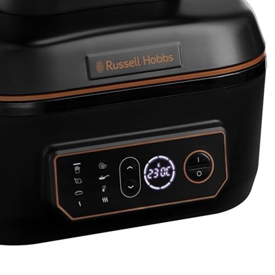 Russell Hobbs 26520-56 SatisFry Sıcak Hava Fritözü XL 5,5 L Multi [AirFryer & Grill & Multi-Cooker] (Bulaşık Makinesinde Yıkanabilir, Üstten ve Alttan Isıtmalı, Yavaş Pişirici, Fırınlama)