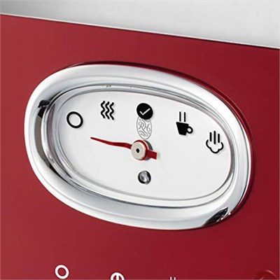 Russell Hobbs 28250-56 Espresso Kahve Makinesi, Retro Kırmızı Süzgeç, 15 Bar, 2 Fincan Başlığı, 1.1 L Çıkarılabilir Su Tankı, - Seçenekler: Espresso makinesi, X El mikseri, X cam blender, X blender...