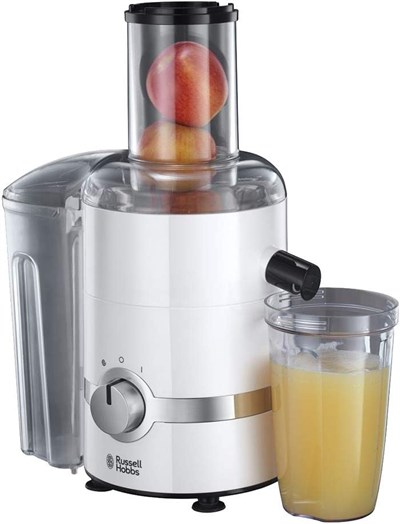 Russell Hobbs 3ü 1 arada meyve sıkacağı, Smoothie makinesi ve narenciye sıkacağı (1,1 beygir gücünde motor, 800 W, bulaşık makinesinde yıkanabilir parçalar, BPA içermez, meyve ve sebze sıkacağı,