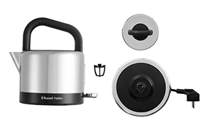 Russell Hobbs Distinctions su ısıtıcısı 26420-70, paslanmaz çelik/siyah