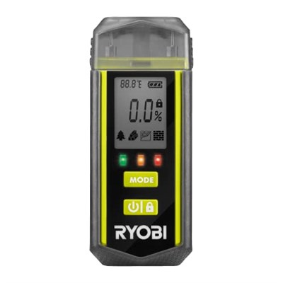 RYOBI Nem Ölçme Cihazı RBPINMM1 (Ölçüm Derinliği 30 mm, Hassasiyet +/- 2°)