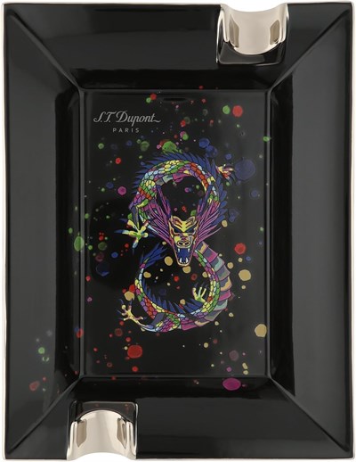 S.T. DUPONT Dragon Black Ashtray Puro Küllüğü 6487