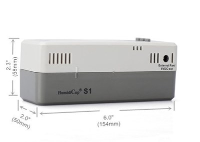 S1 Elektronik Puro Nemlendirici, 40-150 Sayım Masaüstü Nemi için Küçük Boyut,% 40 ila% 90 Ayar Aralığı, Kararlı Nem Kontrolü