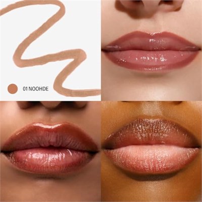 Sacheu Beauty Lip Liner Stay-N Soyulabilir Uzun Süre Kalıcı Dudak Çizgisi Belirginleştirici 01 Noohde 3.5Ml