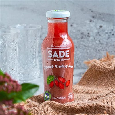 SADE ORGANİK ÜRÜNLER KIZILCIK SUYU 250 ML 6 LI