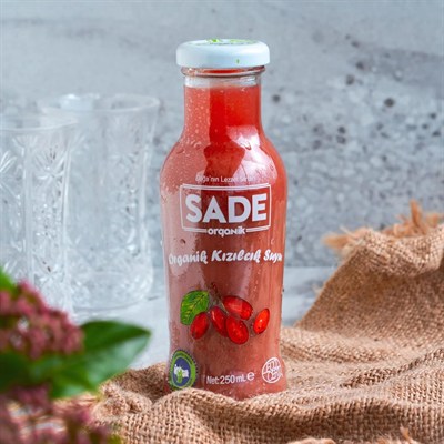 SADE ORGANİK ÜRÜNLER KIZILCIK SUYU 250 ML 6 LI