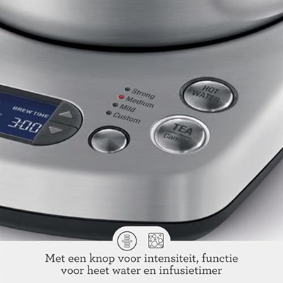 Sage Appliances STM800 çay makinesi, çay makinesi, 1,5 litre, paslanmaz çelik