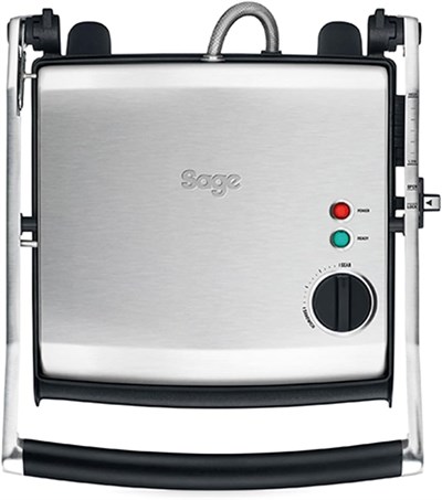 Sage BGR250 The Adjusta Grill & Press™ Izgara ve Tost Makinesi | 2200 W bulaşık makinesi, damlama tepsisi ve ayarlanabilir ayaklar, panini, sandviç ve daha fazlası için elektrikli ızgara