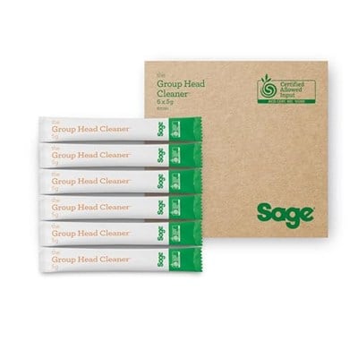 Sage - Espresso temizleme tabletleri - Tüm Sage espresso makinelerinden kahve yağlarını ve kalıntılarını giderir - 6lı paket