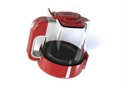 Şahika Oto Su Isıtıcısı Gizli Rezistans 24V 750 ml - Kırmızı
