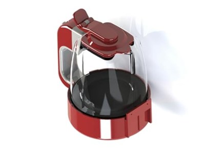 Şahika Oto Su Isıtıcısı Gizli Rezistans 24V 750 ml - Kırmızı