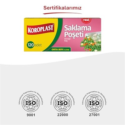Saklama Poşeti 120li 24X38 Cm, Sızdırmaz & Dayanıklı, Hava Geçirmez, Geri Dönüştürülebilir Saklama Torbası, Mutfak, Dondurucu, Buzdolabı, Sos Ve Sıvı Yiyecekler, Seyahat, Piknik, Okul, Ofis