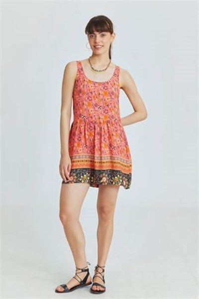 Salaş Mini Tulum Pembe