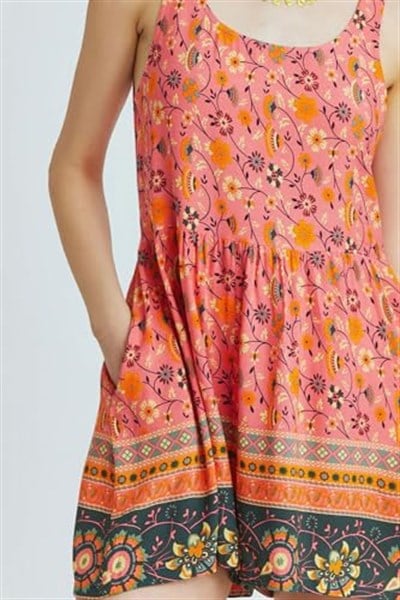 Salaş Mini Tulum Pembe