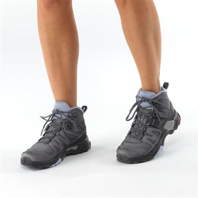 Salomon 416250 X Ultra 4 Mid GTX W Magnet/Black/Zen Kadın Outdoor Bot