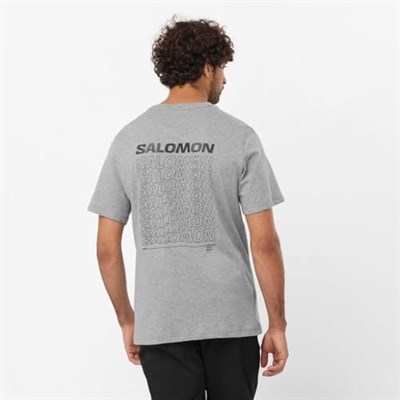 Salomon, Erkek, GRAPHIC PERF SS TEE M, Koşu T-Shirt