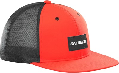 Salomon Lc1680300 Trucker Flat Cap Turuncu Unisex Şapka