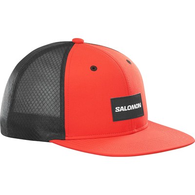Salomon Lc1680300 Trucker Flat Cap Turuncu Unisex Şapka