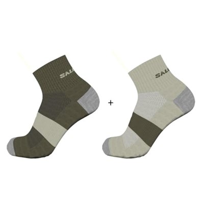 Salomon Lc1983400 Evasion Ankle 2-Pack Çok Renkli Unisex Çorap
