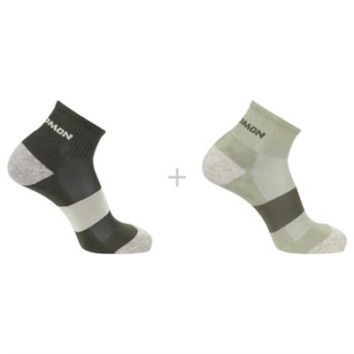 Salomon Lc1983400 Evasion Ankle 2-Pack Çok Renkli Unisex Çorap