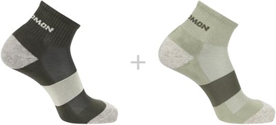 Salomon Lc1983400 Evasion Ankle 2-Pack Çok Renkli Unisex Çorap
