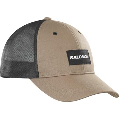 Salomon Lc2024100 Trucker Curved Cap Siyah Unisex Şapka