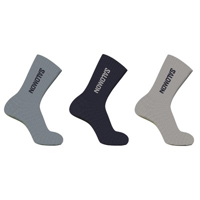 Salomon Lc2086000 Everyday Crew 3-Pack Çok Renkli Unisex Çorap