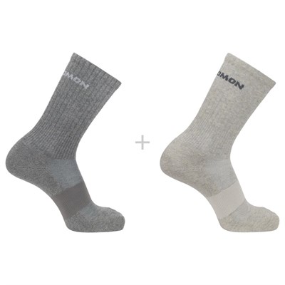 Salomon LC2087400 Evasion Crew 2-Pack Unisex Çorap
