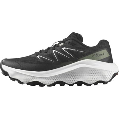 Salomon Ultra Flow 2 Kadın Siyah Patika Koşusu Ayakkabısı