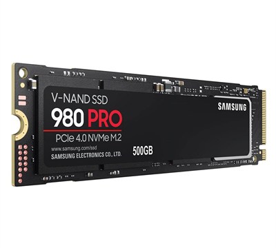 Samsung 980 PRO NVMe M.2, 500 GB SSD, 7.000 MB/sn Okuma, 5.100 MB/sn Yazma , ‎ ‎MZ-V8P500BW