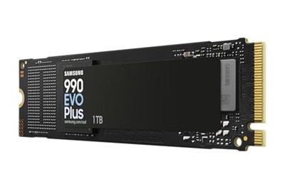 Samsung Dahili SSD 990 Evo Plus NVMe M.2 PCIe 4.0 x 4/5.0x2, 1 TB, 7150MB/sye kadar Okuma Hızı, Akıllı Turbo Write 2.0, Oyun ve Çalışma için Mükemmel, MZ-V9S1T0BW