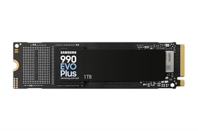 Samsung Dahili SSD 990 Evo Plus NVMe M.2 PCIe 4.0 x 4/5.0x2, 1 TB, 7150MB/sye kadar Okuma Hızı, Akıllı Turbo Write 2.0, Oyun ve Çalışma için Mükemmel, MZ-V9S1T0BW