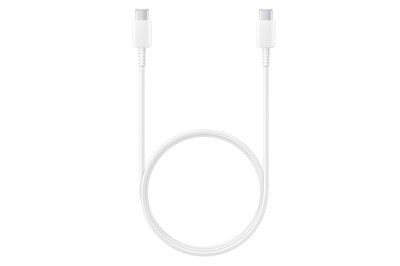 SAMSUNG EP-DA705BWEGWW Şarj & Veri Aktarım Kablosu, Type C & Type C, Hızlı Şarj Teknolojisi, Beyaz