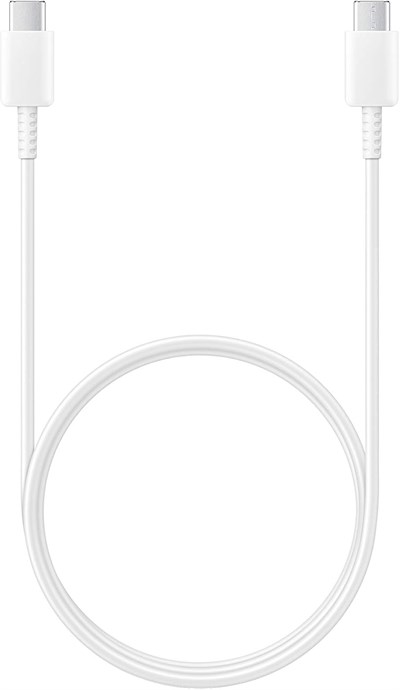 SAMSUNG EP-DA705BWEGWW Şarj & Veri Aktarım Kablosu, Type C & Type C, Hızlı Şarj Teknolojisi, Beyaz