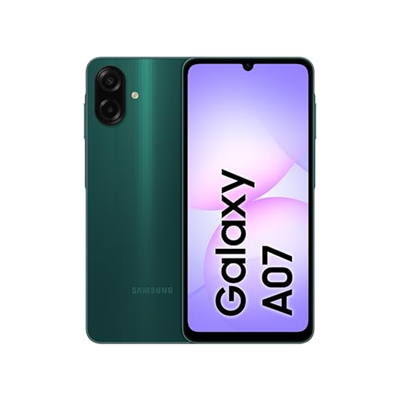 Samsung Galaxy A07 LTE, Android Akıllı Telefon, 4GB RAM, 128GB Hafıza, Açık Mor, Büyük Ekran, 6 nm işlemcisiyle (Samsung Türkiye Garantili)