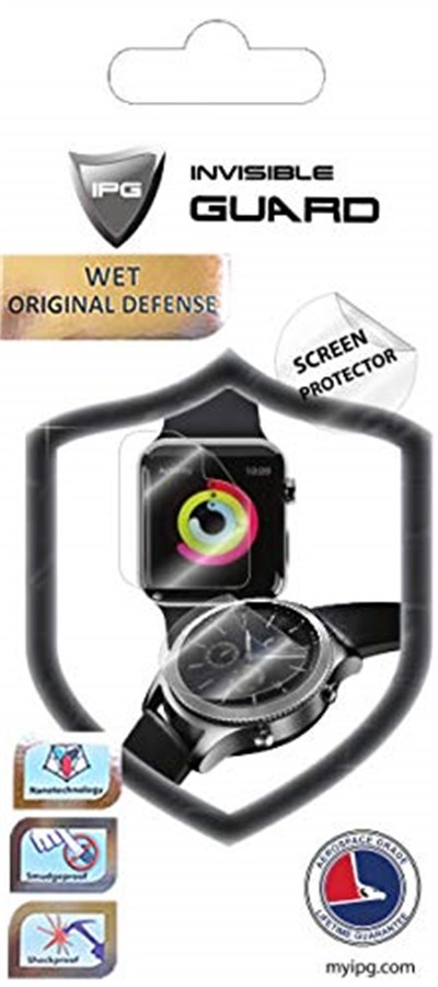 SAMSUNG Galaxy Watch 5 Pro 45mm ile uyumlu IPG Hydrogel (İnce TPU) Ekran Koruyucu (2 Adet) - Seçenekler: Watch 5 Pro-45mm, Watch 3-41mm, Watch 3-45mm, Watch 4-40mm...