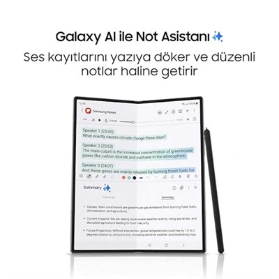 Samsung Galaxy Z Fold6, Yapay Zeka (AI) Telefon, 12GB RAM, 512GB Hafıza, Pembe, Android Akıllı Telefon, 50MP Kamera, Büyük Ekran, Çoklu Görev, S Pen, Uzun Pil Ömrü ( - Seçenekler: 1 TB, 256 GB, 512 GB