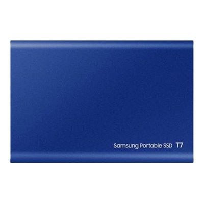 Samsung MU-PC2T0H T7 Harici Katı Hal Sürücüsü, 2TB USB 3.2 Gen 2, Mavi