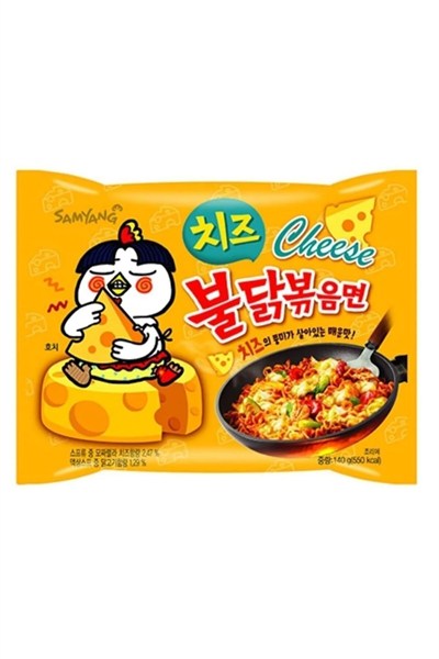 SAMYANG Buldak Cheese Ramen Noodle 140 gr