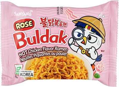 SAMYANG BULDAK ROSE HOT CHİCKEN FLAVOR RAMEN 140 GR