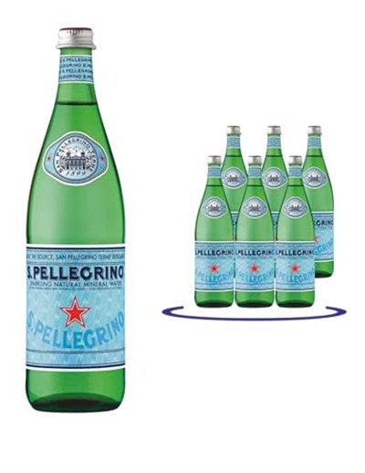 San Pellegrino Doğal Zengin Mineralli Su 750 ML x 6