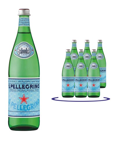 San Pellegrino Doğal Zengin Mineralli Su 750 ML x 6