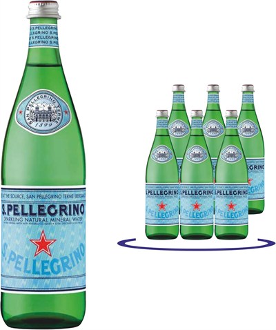 San Pellegrino Doğal Zengin Mineralli Su 750 ML x 6