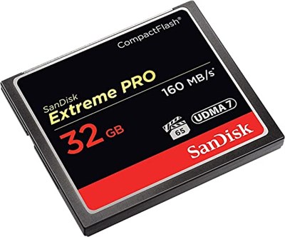 SanDisk Extreme Pro 32GB CompactFlash Hafıza Kartı UDMA 7 160MB/sne kadar - SDCFXPS-032G-X46 - Seçenekler: 32GB, 128GB, 256GB, 64GB