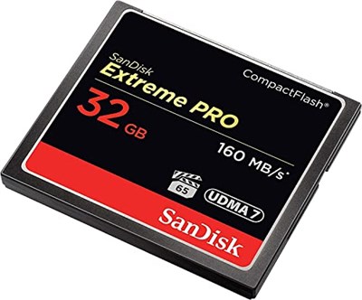SanDisk Extreme Pro 32GB CompactFlash Hafıza Kartı UDMA 7 160MB/sne kadar - SDCFXPS-032G-X46 - Seçenekler: 32GB, 128GB, 256GB, 64GB