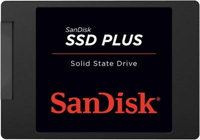 SANDISK SSD Plus 500GB Dahili Katı Hal Sürücüsü - SATA III 6 Gb/s, 2,5
