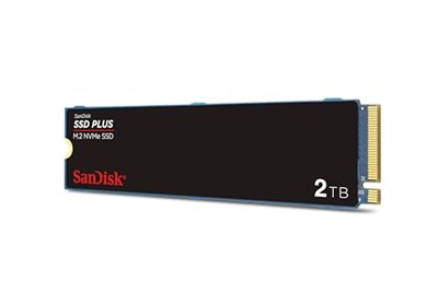 SanDisk SSD PLUS M.2 NVMe SSD 2 TB (M.2 2280, PCIe Gen 3.0, kolay kurulum, Western Digital Dashboard, 3 yıl garanti)