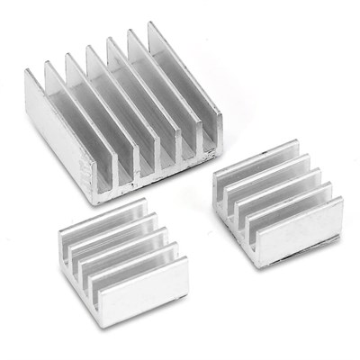 SANEC Alüminyum Soğutucu Set (Heat Sink) A4988 DRV8825 Raspberry 3 Adet
